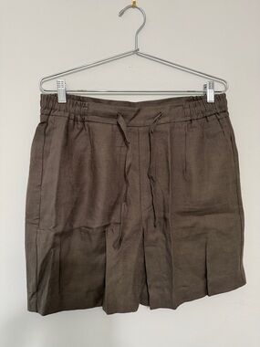 Zara 100% Linen Drawstring Men’s Shorts